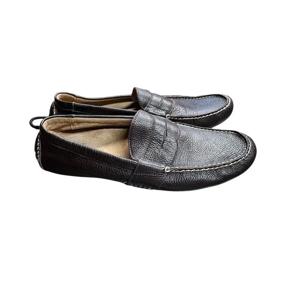 Polo Ralph Lauren Telly II Men's Brown Leather Driving Loafers Size‎ 11D